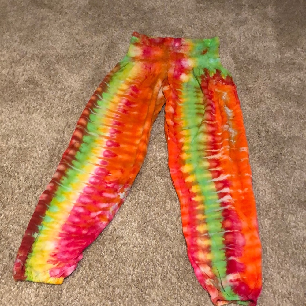 Custom Tie-Dye Harem Pants!